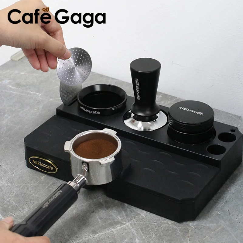 Coffee Tamper Station Mat Stand Universal For 51mm 54mm 58mm Espresso Portafilter Distributor Holder Barista Accessories Tools
Coffee Tamper Station Mat Stand Universal For 51mm 54mm 58mm Espresso Portafilter Distributor Holder Barista Accessories Tools