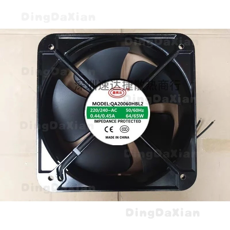 D FOR QA20060HBL2 AC220V-240V 0.45A 20CM 20060 Axial Fan Cooling Fan
D FOR QA20060HBL2 AC220V-240V 0.45A 20CM 20060 Axial Fan Cooling Fan