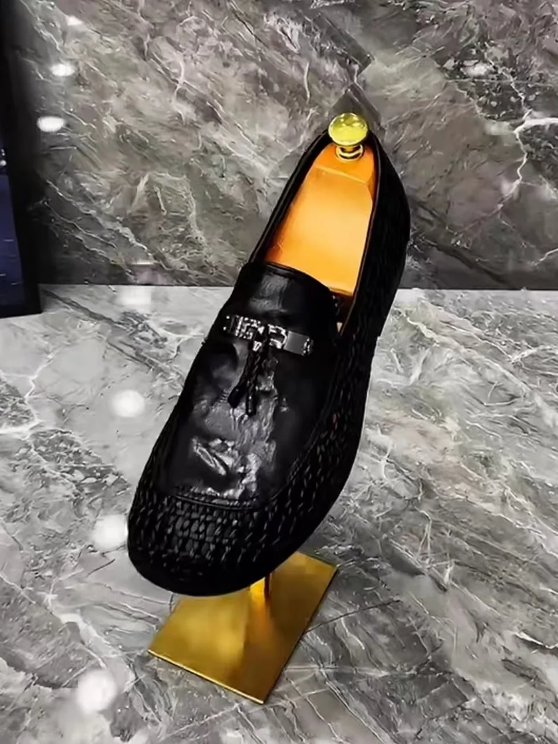 Comfortable Casual Men's oes Pure Leather Woven High Quali Faionable Versatile Busin European Sle Haome Leather...
Comfortable Casual Men's oes Pure Leather Woven High Quali Faionable Versatile Busin European Sle Haome Leather...