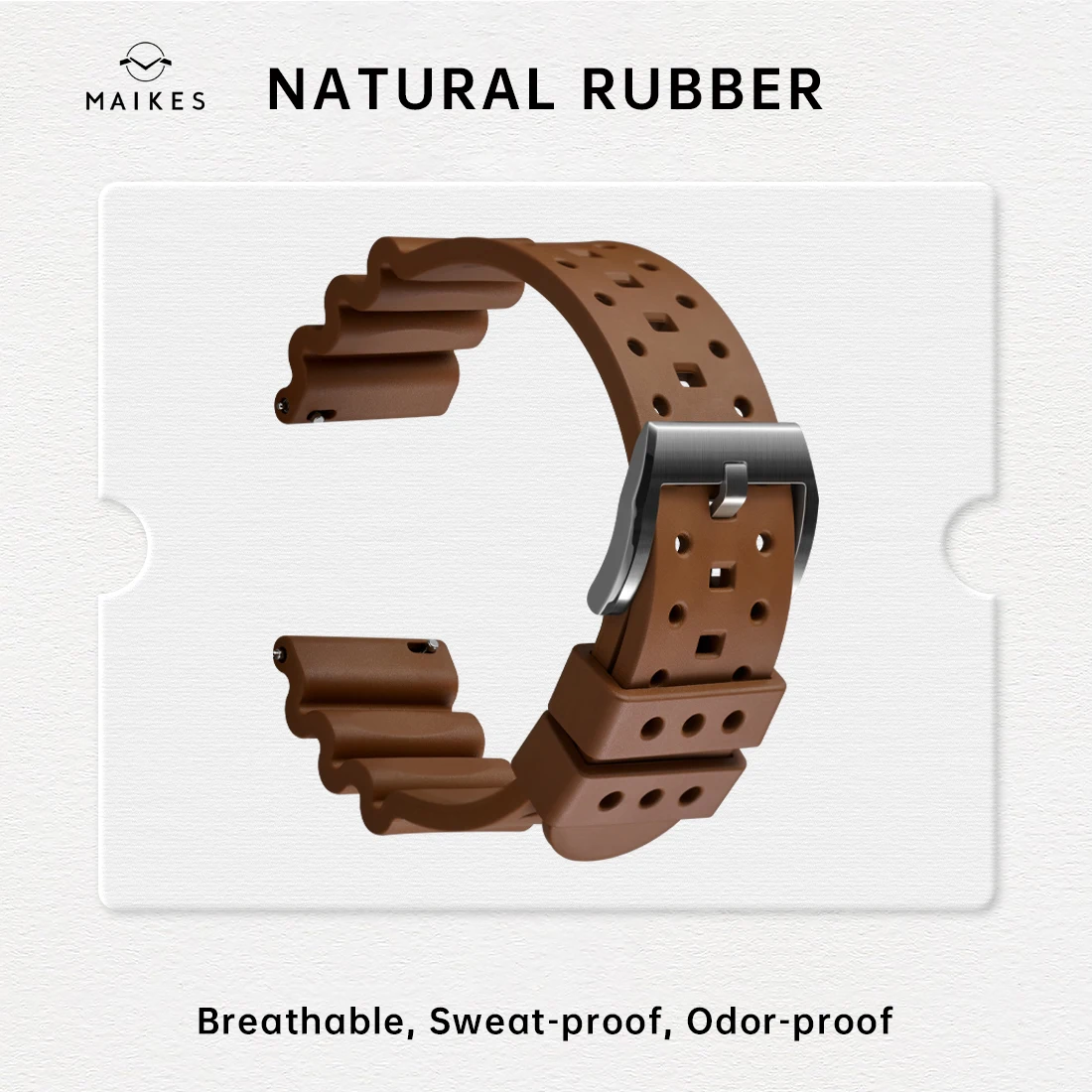 Ремешок для часов Maikes из натурального каучука, быстросъемный браслет для умных часов, аксессуары для наручных часов, 20 мм 22 мм 24 мм
Ремешок для часов Maikes из натурального каучука, быстросъемный браслет для умных часов, аксессуары для наручных часов, 20 мм 22 мм 24 мм