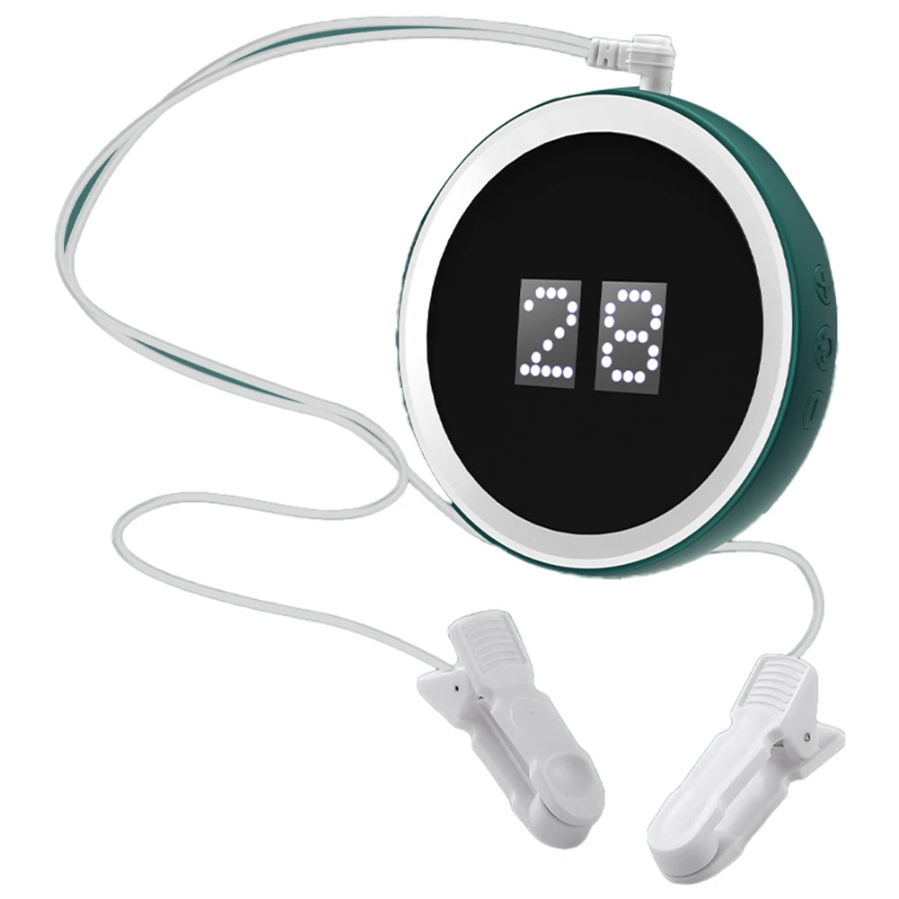 Hand Sleep Aid Instrument Microcurrent Hypnosis Instrument Massager and Relax Tool Pressure Relief Device Green
Hand Sleep Aid Instrument Microcurrent Hypnosis Instrument Massager and Relax Tool Pressure Relief Device Green