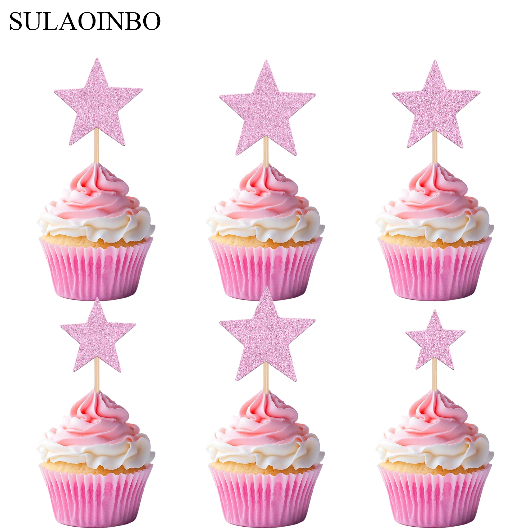 SULAOINBO 35 PCS Little Stars Cupcake Toppers Glitter Twinkle Star Cupcake Picks Star Party Decorations for Wedding Engagement
SULAOINBO 35 PCS Little Stars Cupcake Toppers Glitter Twinkle Star Cupcake Picks Star Party Decorations for Wedding Engagement