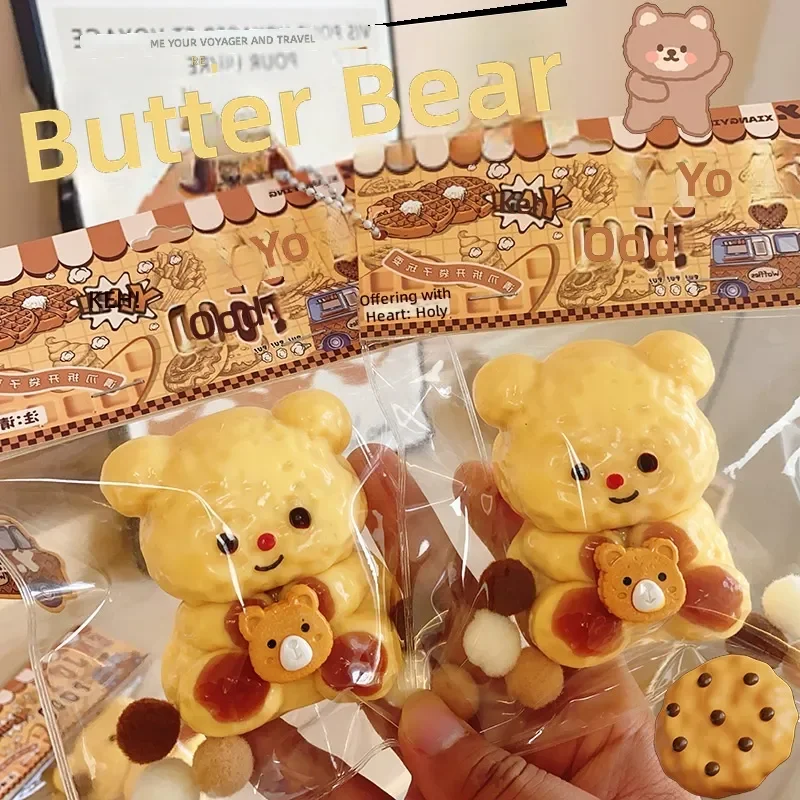 Cream Butter Bear Pinch Music Decompression Toy for Blind Bag Blind Box Stress Relief Artifact
Cream Butter Bear Pinch Music Decompression Toy for Blind Bag Blind Box Stress Relief Artifact