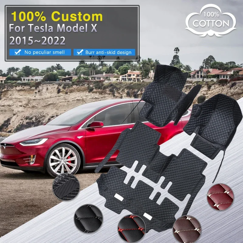 Качественные автомобильные коврики для Tesla Model X 7 сидений 2015 ~ 2022 Полный комплект роскошных ковров Коврик против грязи Кожаный коврик Автомобильные аксессуары Tapete
Качественные автомобильные коврики для Tesla Model X 7 сидений 2015 ~ 2022 Полный комплект роскошных ковров Коврик против грязи Кожаный коврик Автомобильные аксессуары Tapete