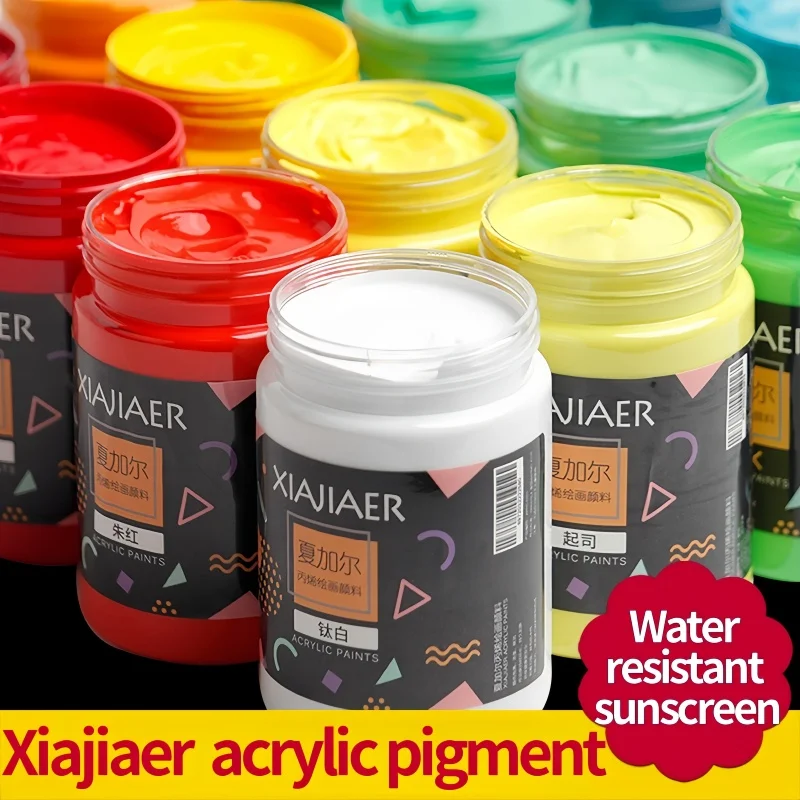 26 colors /300mlxiajiaer large bottle acrylic paint art production wall painting diy creative acrylic
26 colors /300mlxiajiaer large bottle acrylic paint art production wall painting diy creative acrylic