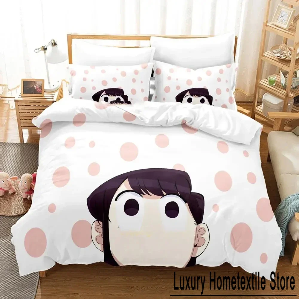 Аниме Komi Can't Communicate Комплект постельного белья для мальчиков и девочек Twin Queen Size пододеяльник наволочка кровать для детей и взрослых домашний текстиль
Аниме Komi Can't Communicate Комплект постельного белья для мальчиков и девочек Twin Queen Size пододеяльник наволочка кровать для детей и взрослых домашний текстиль