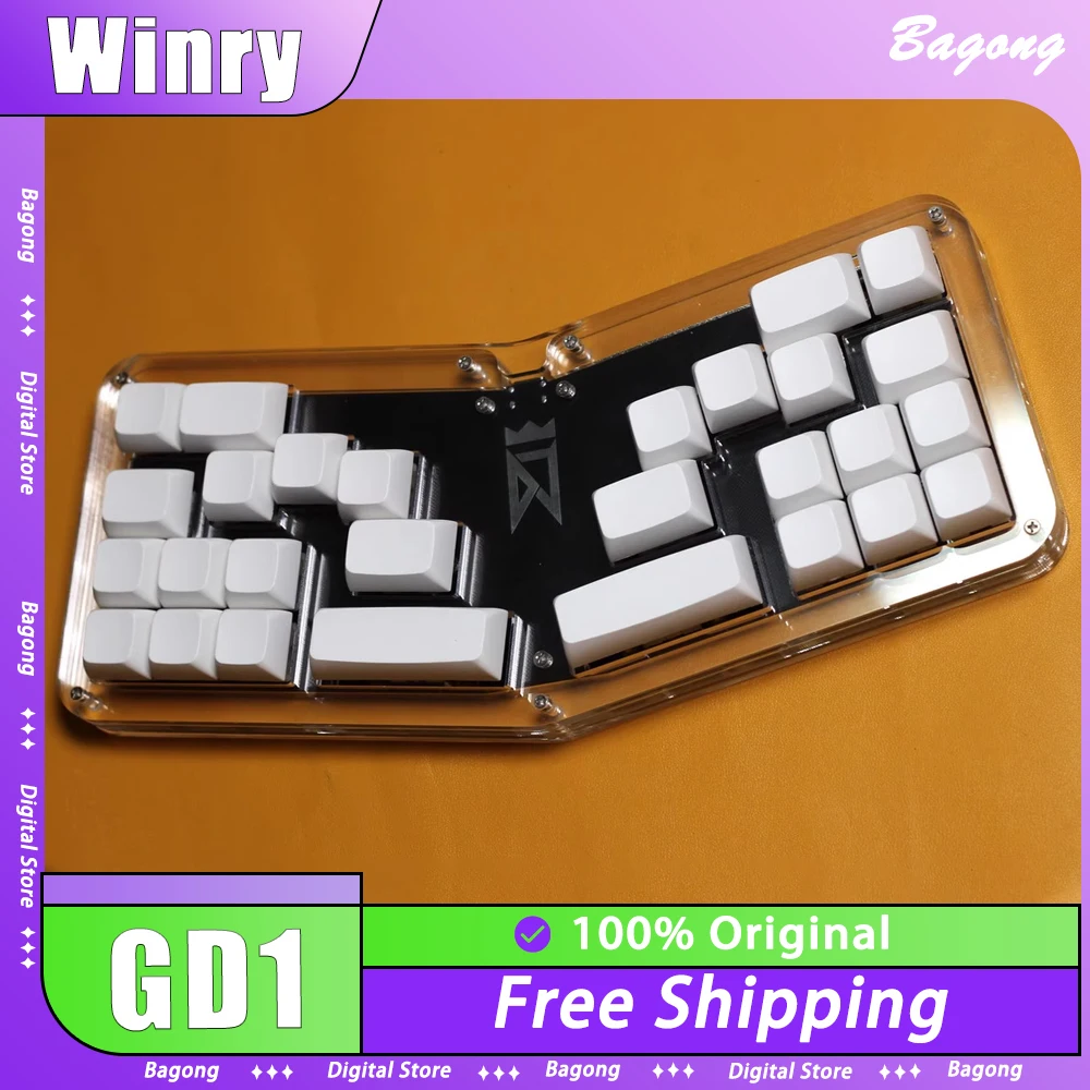Winry GD1 Mini Mechanical Keybaord RGB Backlight Hot Swap Wired Gaming Keyboard Ergonomics Customized Music Game Pc Gamer Gifts
Winry GD1 Mini Mechanical Keybaord RGB Backlight Hot Swap Wired Gaming Keyboard Ergonomics Customized Music Game Pc Gamer Gifts