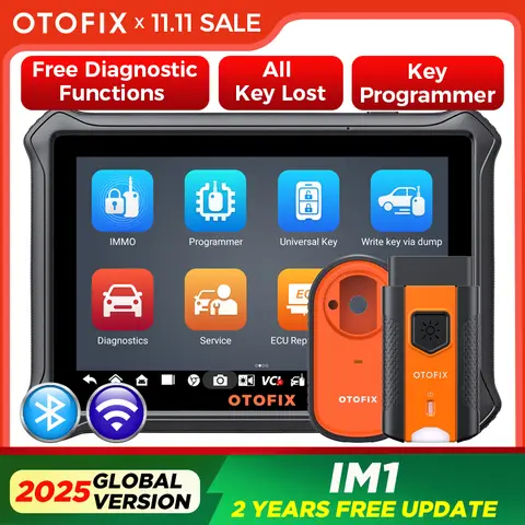 OTOFIX IM1 XP1 Por Automotive Key FOB Programming Tool Immobilizer Programmer Diagnostic Tool Full System Scanner 2 Year Update