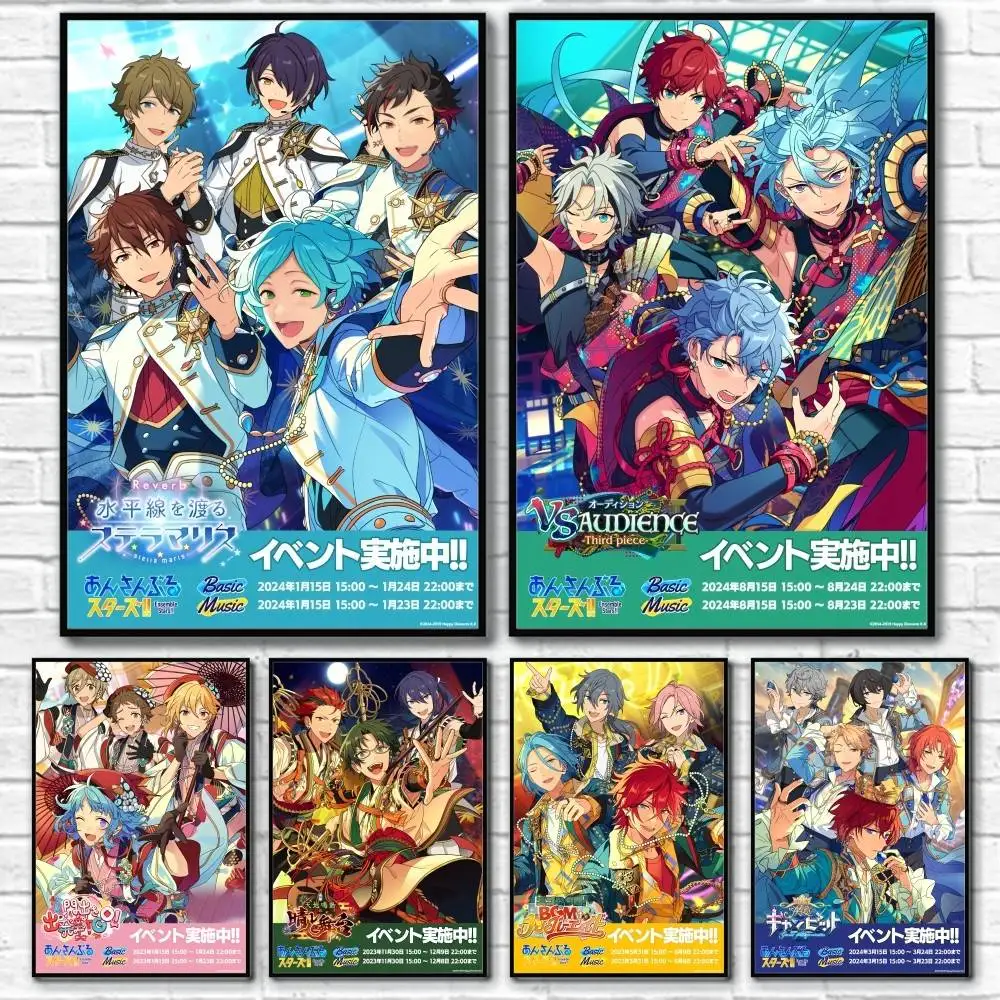 E-Ensemble Stars Cartoon Poster Home Living Bed Room Bar Hallway Sticky Wall Art Printing Waterproof Aesthetic Decor
E-Ensemble Stars Cartoon Poster Home Living Bed Room Bar Hallway Sticky Wall Art Printing Waterproof Aesthetic Decor
