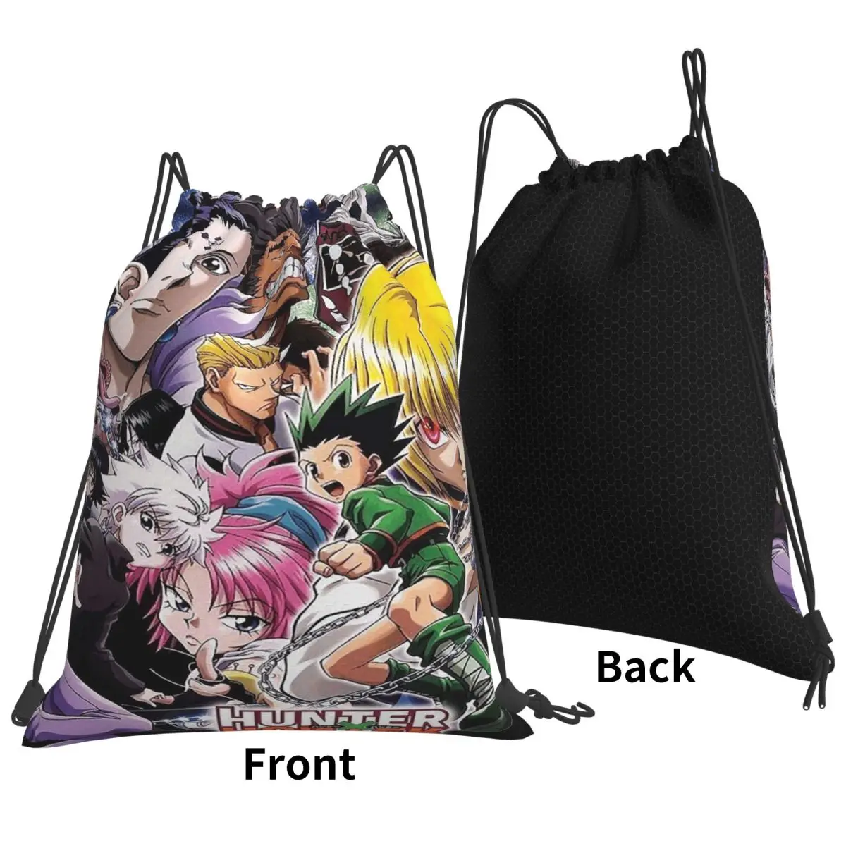 Anime HXH Hunter X Hunter Backpacks Multi-function Drawstring Bundle Pocket Sports Bag Book Bags for Travel Students
Anime HXH Hunter X Hunter Backpacks Multi-function Drawstring Bundle Pocket Sports Bag Book Bags for Travel Students