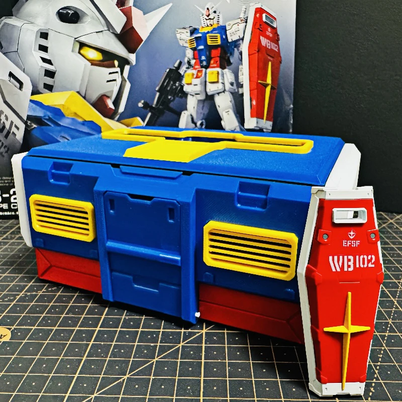 Gundam Paper Box Mobile Warrior Peripheral Home Furnishings Thickened Tissue Box Storage Decoration 3d Printed Phone Stand
Gundam Paper Box Mobile Warrior Peripheral Home Furnishings Thickened Tissue Box Storage Decoration 3d Printed Phone Stand