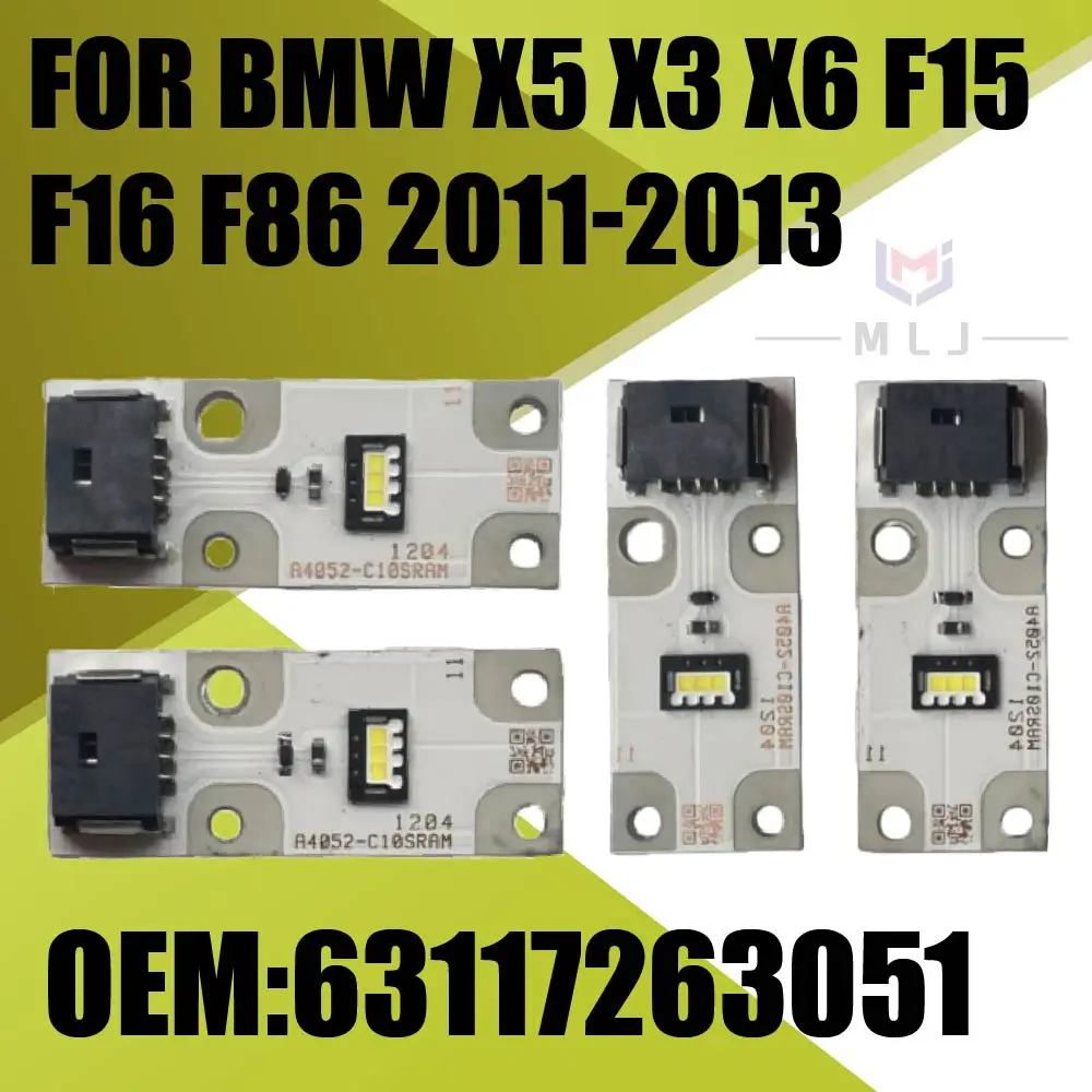 NEW For BMW X5 X3 X6 F15 F16 F86 2011-2013 OEM 63117263051 White Xenon Headlight LED DRL Chips Daytime Running Light Board
NEW For BMW X5 X3 X6 F15 F16 F86 2011-2013 OEM 63117263051 White Xenon Headlight LED DRL Chips Daytime Running Light Board