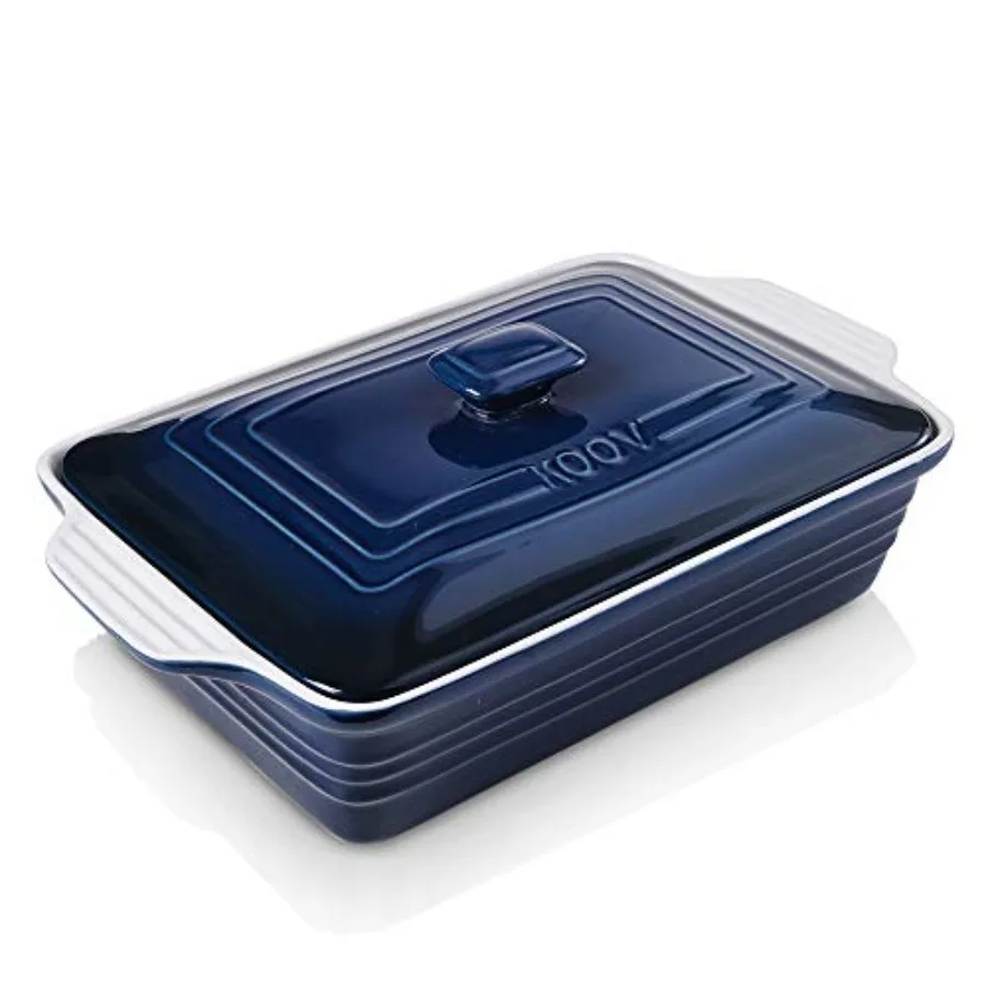 Ceramic Casserole Dish With Lid Covered Rectangular Set Lasagna Pan for Cooking Baking Dish for Dinner 9 x 13 Inch Series
Ceramic Casserole Dish With Lid Covered Rectangular Set Lasagna Pan for Cooking Baking Dish for Dinner 9 x 13 Inch Series