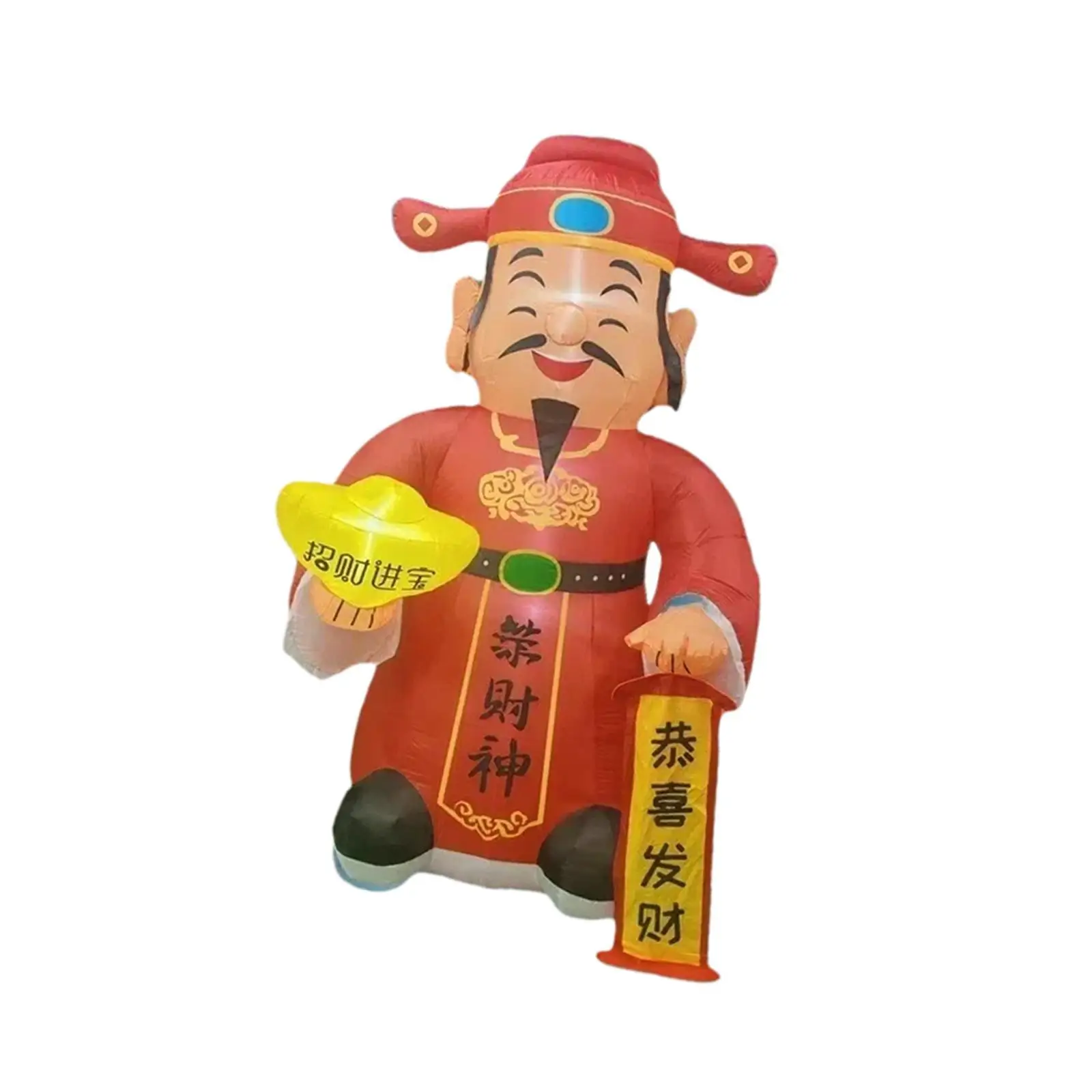 Large New Year God of Wealth Inflatable LED Outdoor Decoration Waterproof Lawn Ornament for Backyard
Large New Year God of Wealth Inflatable LED Outdoor Decoration Waterproof Lawn Ornament for Backyard