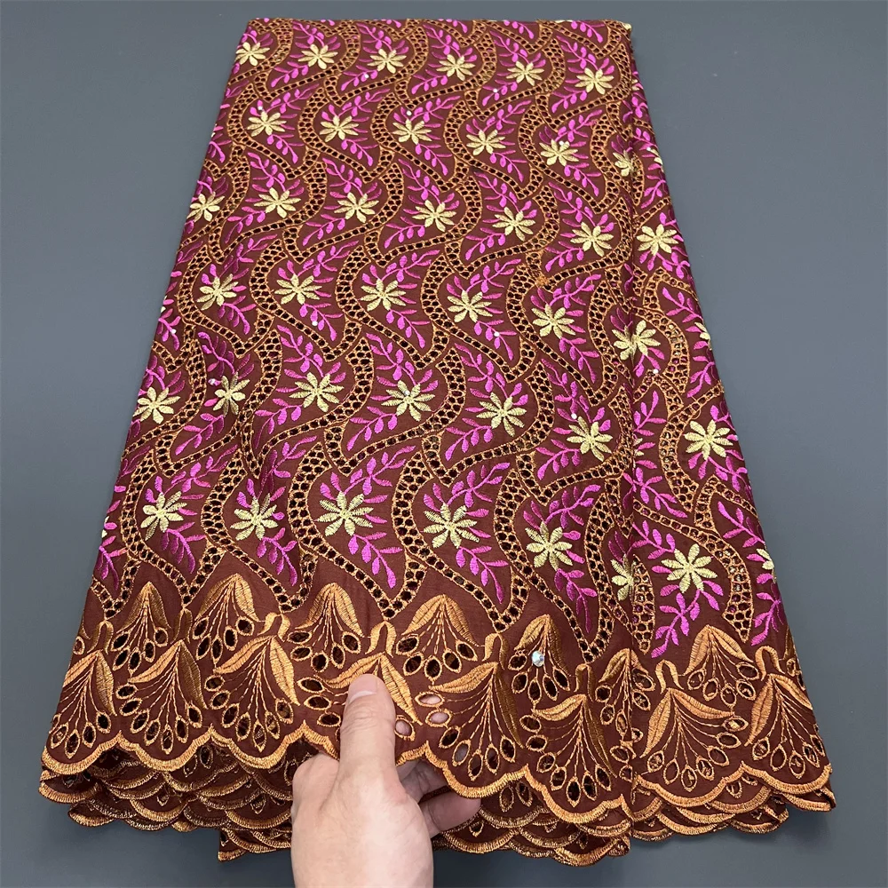 2025 African Nigerian Tulle Lace Fabric for Dress Sewing High Quality Damask Cotton Pure Embroidery Wedding Party hz1363 5Yard
2025 African Nigerian Tulle Lace Fabric for Dress Sewing High Quality Damask Cotton Pure Embroidery Wedding Party hz1363 5Yard
