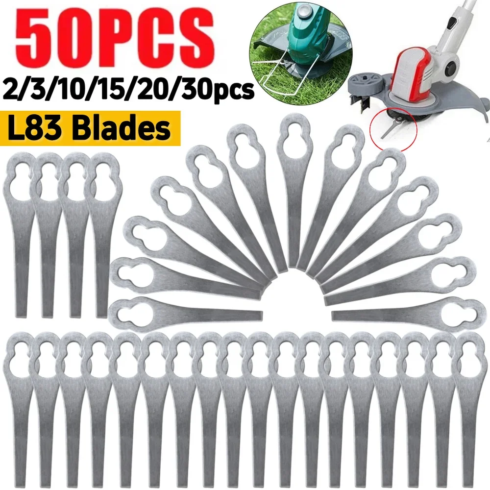 2-50PCS Lawnmower Blades Mowing Machine Blades Spare Parts Grass Cutting Metal Blades Lawn Garden Power Tool Accessories
2-50PCS Lawnmower Blades Mowing Machine Blades Spare Parts Grass Cutting Metal Blades Lawn Garden Power Tool Accessories