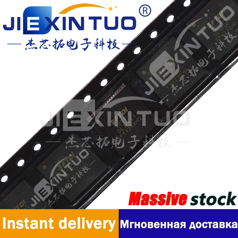 FT4232HQ-REEL IC USB HS QUAD UART/SYNC 64-QFN USB Bridge, USB to UART USB 2.0 UART Interface 64-QFN (9x9)
FT4232HQ-REEL IC USB HS QUAD UART/SYNC 64-QFN USB Bridge, USB to UART USB 2.0 UART Interface 64-QFN (9x9)
