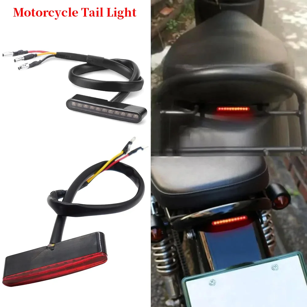 Motorcycle Modification 11LEDs Tail Light 12V Brake Lights Electric Scooter Bicycle Brake Tail Light Waterproof Tail Lamps
Motorcycle Modification 11LEDs Tail Light 12V Brake Lights Electric Scooter Bicycle Brake Tail Light Waterproof Tail Lamps