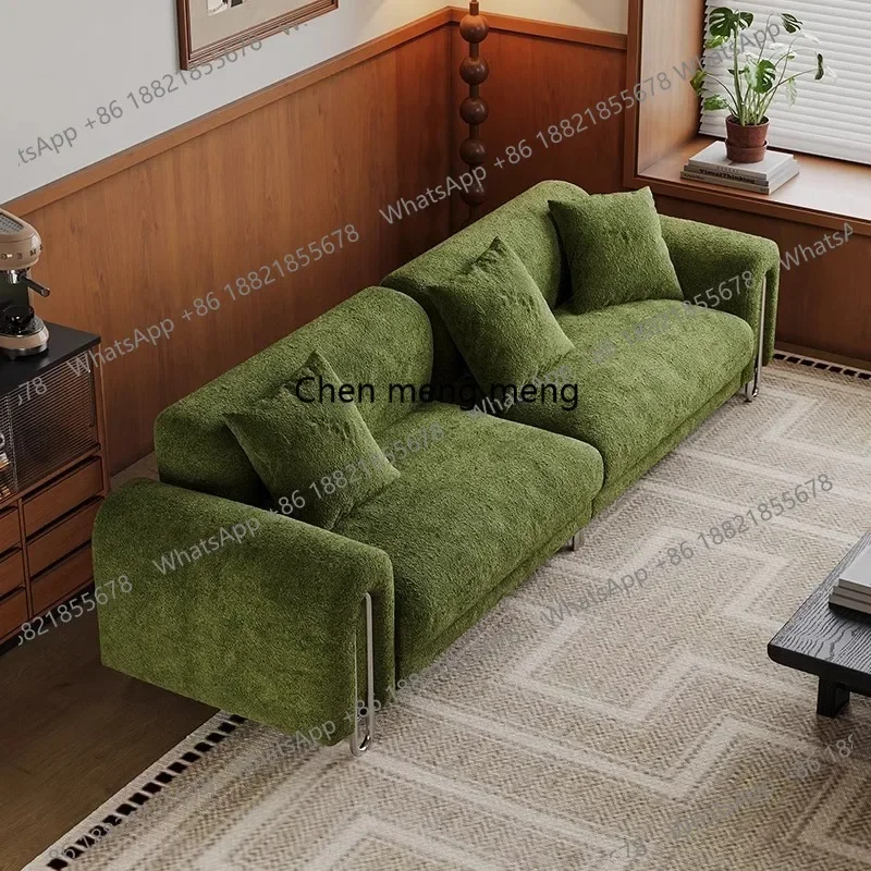 RR French retro sofa minimalist designer creative module sofa size apartment living room curved straight row combination
RR French retro sofa minimalist designer creative module sofa size apartment living room curved straight row combination