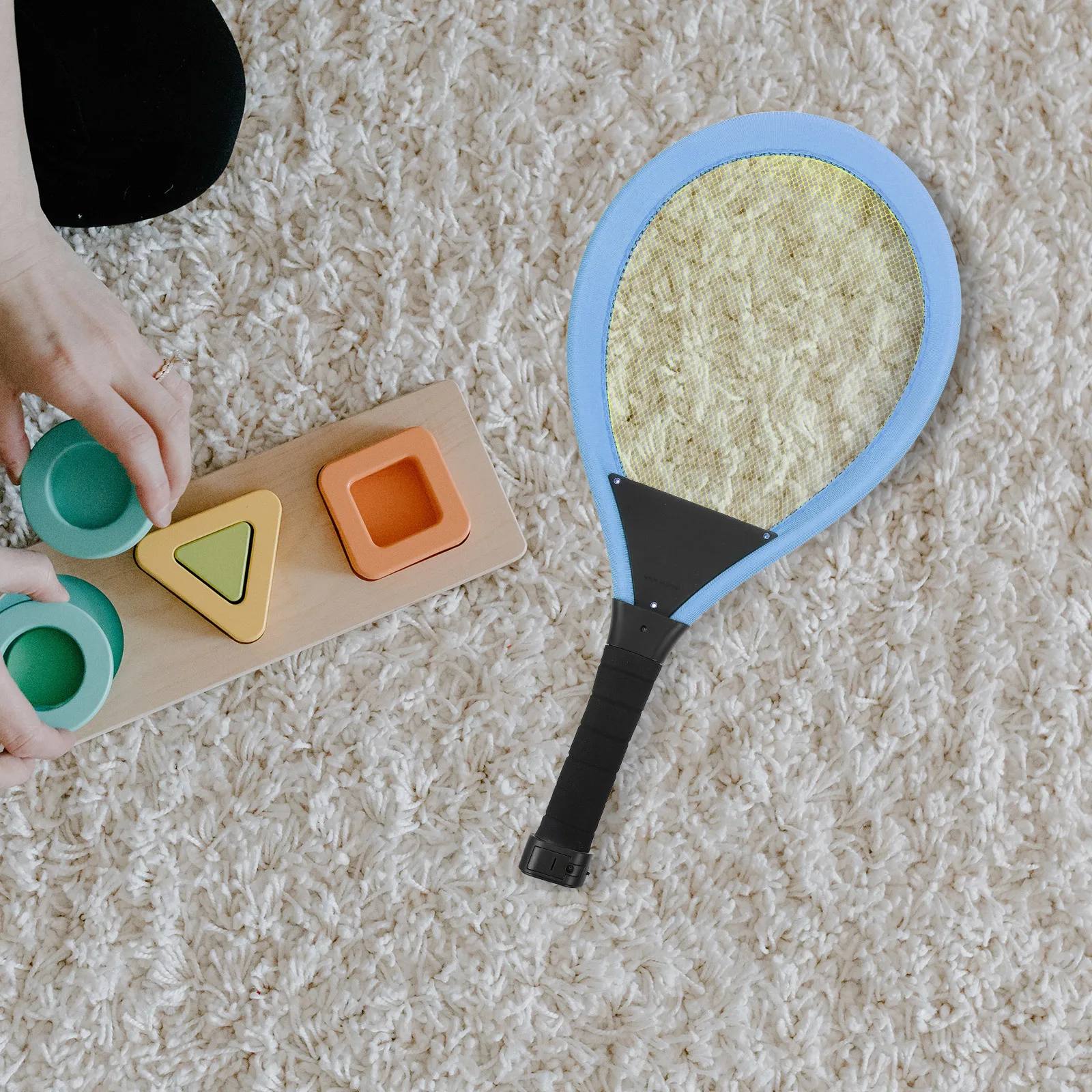 1Set Badminton Racket Set Lightweight Durable Handle Flexible Cable Indoor Outdoor Parent Sports Athletic Equipment
1Set Badminton Racket Set Lightweight Durable Handle Flexible Cable Indoor Outdoor Parent Sports Athletic Equipment