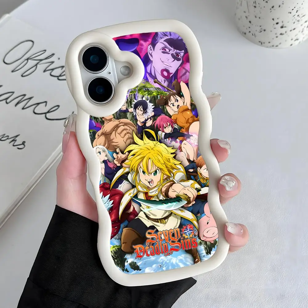 Seven Deadly Sins Phone Case for iPhone 17 16 15 14 13 12 11 Air Pro Max Plus White Soft TPU Wavy Edge Cover
Seven Deadly Sins Phone Case for iPhone 17 16 15 14 13 12 11 Air Pro Max Plus White Soft TPU Wavy Edge Cover