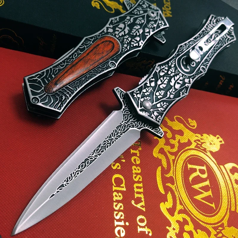 Tactical Military Knifes Outdoor Folding Knife 9CR18MOV Steel Knife Portable Pocket Knife Sharp Outdoor Rescue Survival EDC Tool
Tactical Military Knifes Outdoor Folding Knife 9CR18MOV Steel Knife Portable Pocket Knife Sharp Outdoor Rescue Survival EDC Tool