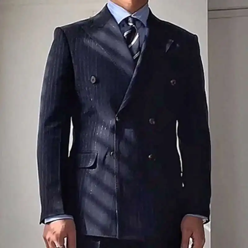 Business Formal Casual Office Work Party Prom Costume Lurex Yarn High Quality Double Breasted Dress Blazer Wedding For Men
Business Formal Casual Office Work Party Prom Costume Lurex Yarn High Quality Double Breasted Dress Blazer Wedding For Men