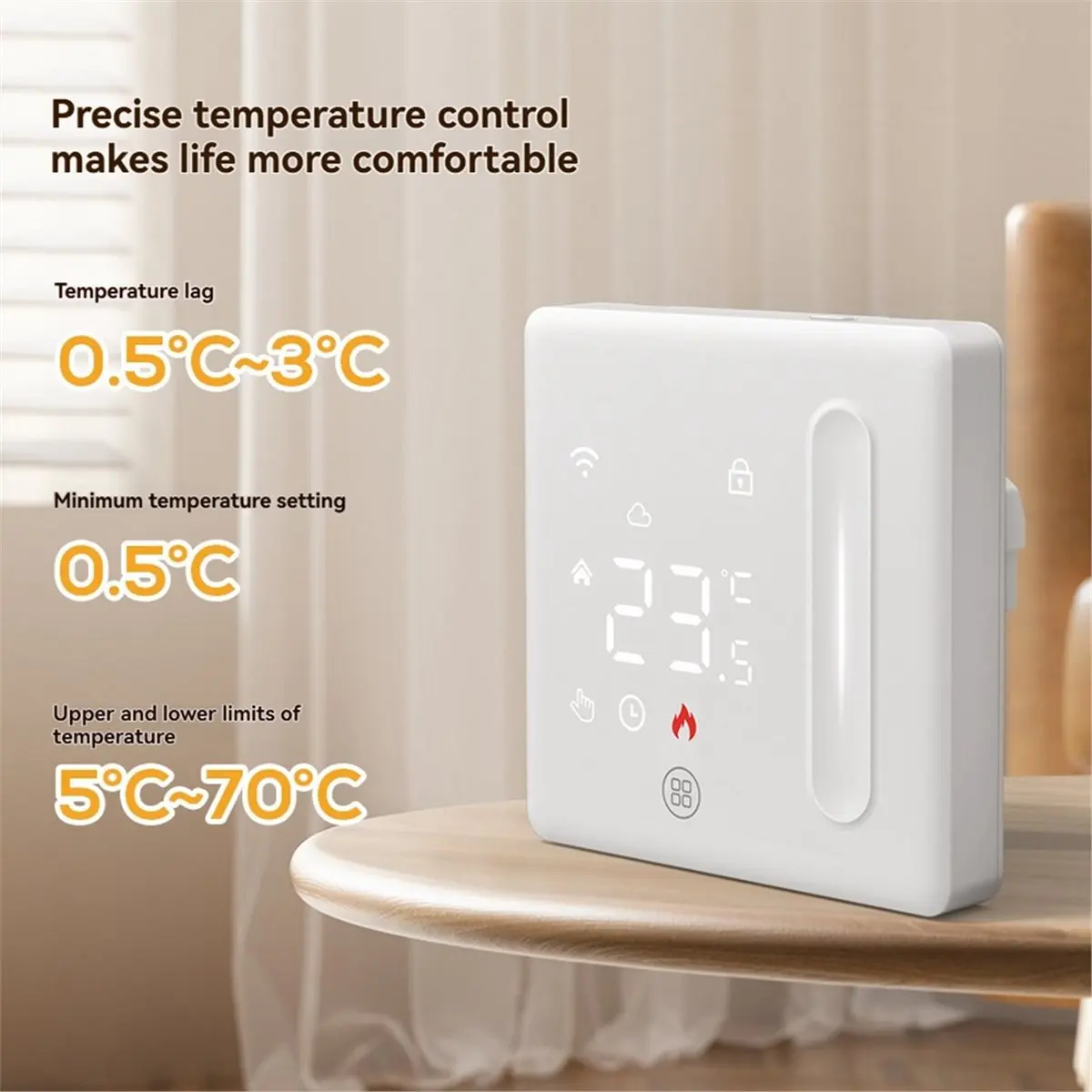 Can buy Tuya WiFi Smart Thermostat 16A Electric Floor Heating Temperature Control APP Remote Control
Can buy Tuya WiFi Smart Thermostat 16A Electric Floor Heating Temperature Control APP Remote Control