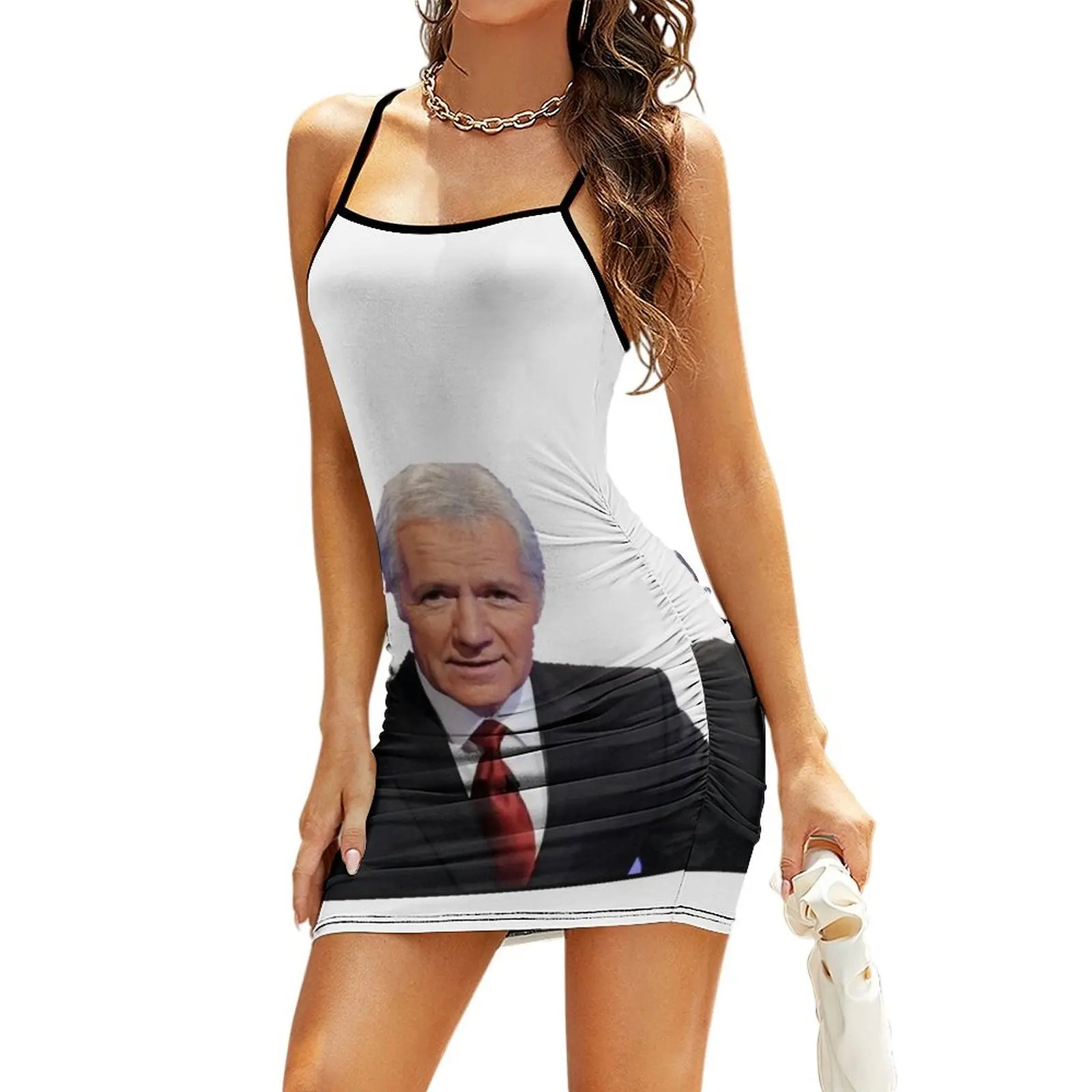 Jeopardy! Sling Dress sensual sexy dress for women women's clothing summer 2025 novelties Women's summer suit sexy dress
Jeopardy! Sling Dress sensual sexy dress for women women's clothing summer 2025 novelties Women's summer suit sexy dress