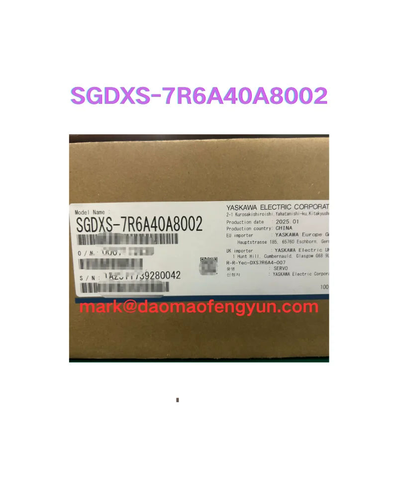 SGDXS-7R6A40A8002 New servo drive,
SGDXS-7R6A40A8002 New servo drive,
