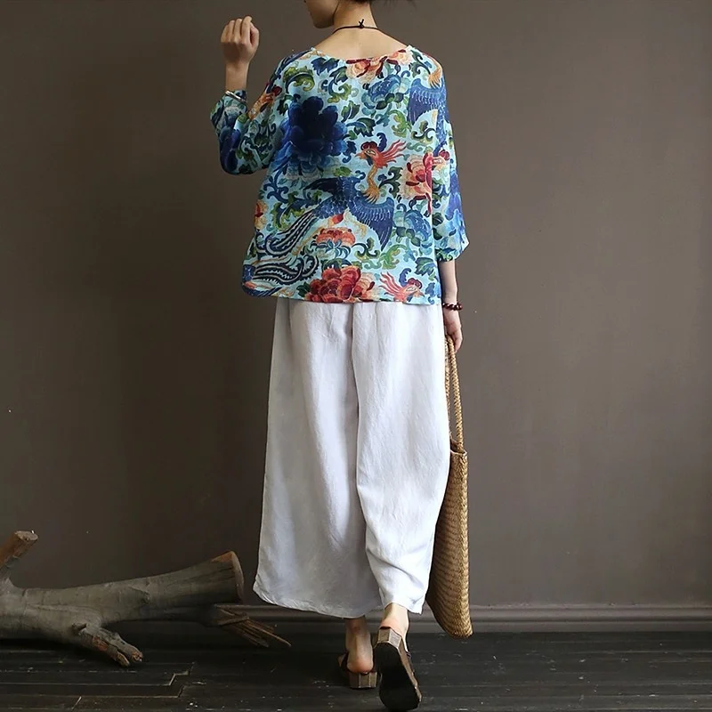 Original Cotton Linen Wide Leg Pants Women's High Waist Nine Points Yoga Casual Summer New Loose Straight Leg Pants
Original Cotton Linen Wide Leg Pants Women's High Waist Nine Points Yoga Casual Summer New Loose Straight Leg Pants