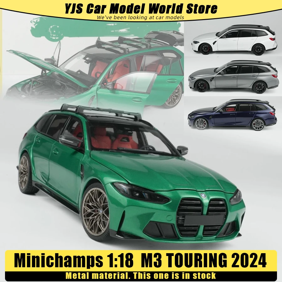 MINICHAMPS масштаб 1:18, новая модель автомобиля M3 TOURING 2024, коллекция статических дисплеев
MINICHAMPS масштаб 1:18, новая модель автомобиля M3 TOURING 2024, коллекция статических дисплеев