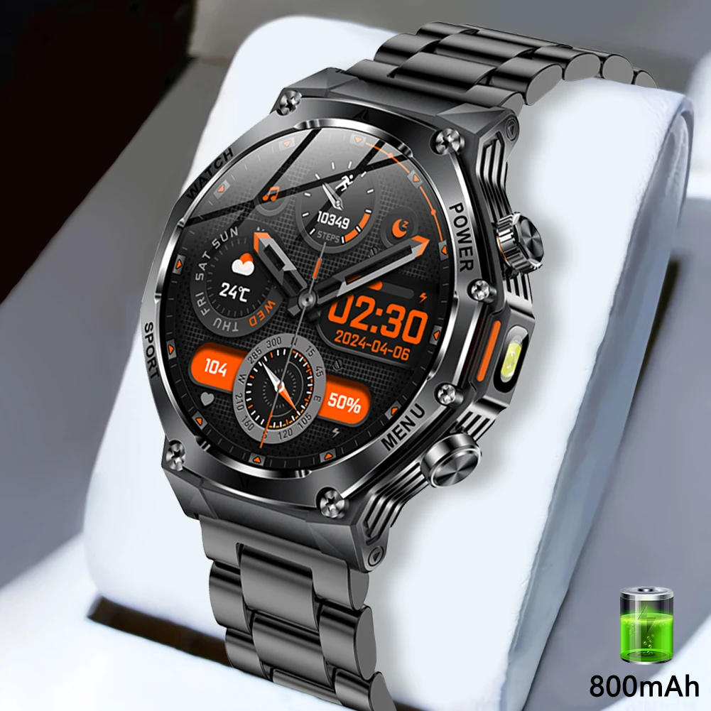2024 Men's New 5.2 Smart Bluetooth Watch 1.8-inch Large Screen HD Resolution 390 * 390 Men's New Smart Call Watch
2024 Men's New 5.2 Smart Bluetooth Watch 1.8-inch Large Screen HD Resolution 390 * 390 Men's New Smart Call Watch