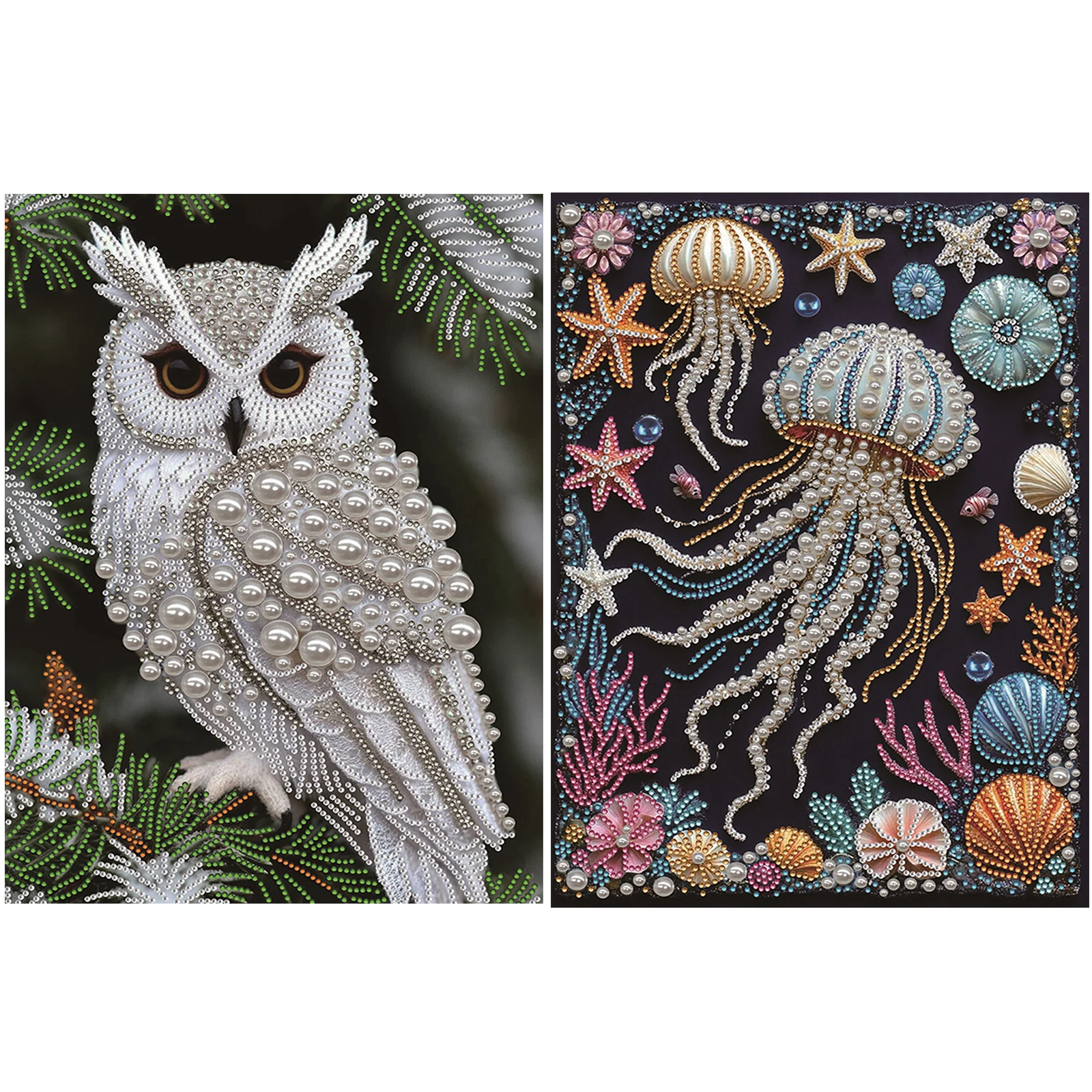 Owl Jellyfish Special Shaped 5D DIY Partial Drill Diamond Art Kit for Adults Home Decor Diamond Dots Paintings 11.81x15.74inch
Owl Jellyfish Special Shaped 5D DIY Partial Drill Diamond Art Kit for Adults Home Decor Diamond Dots Paintings 11.81x15.74inch