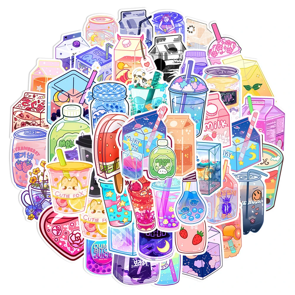 10/30/50PCS INS Style Cute Drink Cartoon Stickers Aesthetic DIY Fridge Luggage Water Bottle Waterproof Sticker Decals Kids Toys
10/30/50PCS INS Style Cute Drink Cartoon Stickers Aesthetic DIY Fridge Luggage Water Bottle Waterproof Sticker Decals Kids Toys