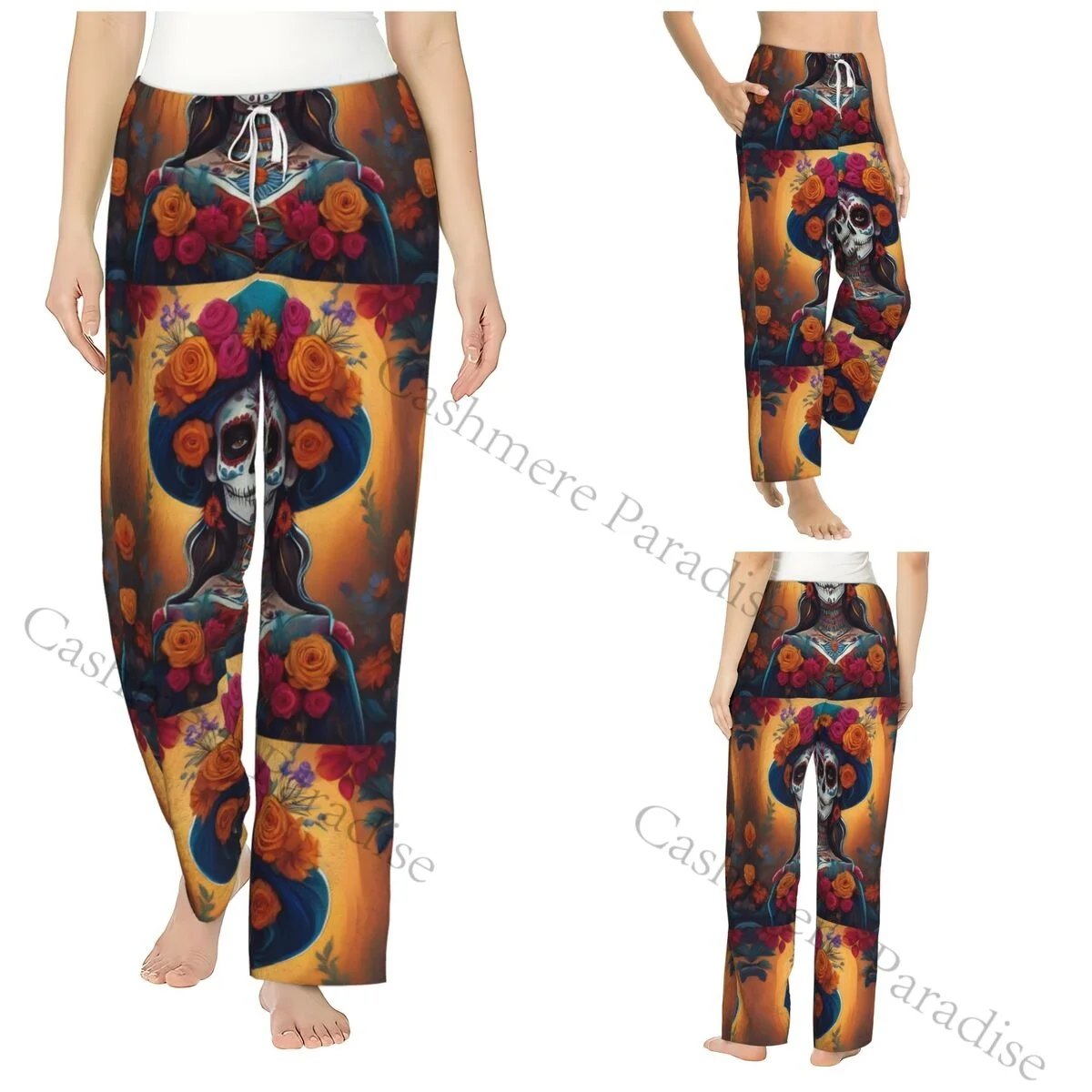 Woman With Hat That Says Skull Flannel Pajama Pants for Women Soft Warm Sleep Pants with Elastic Waistband
Woman With Hat That Says Skull Flannel Pajama Pants for Women Soft Warm Sleep Pants with Elastic Waistband