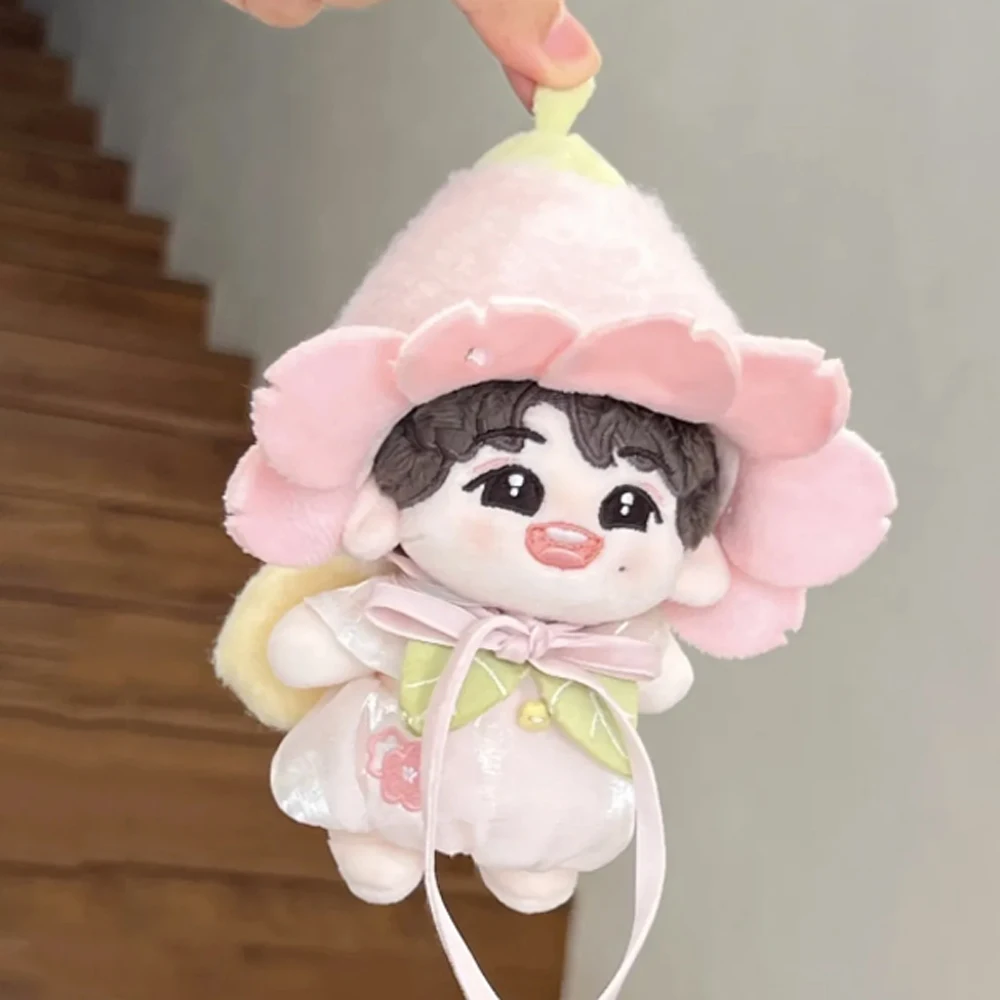 Sakura Elf 10cm Cotton Doll Clothes Flower Hat with Wing Doll Clothes Outfit Funny Dress Doll Dress Up Set Children's Gift
Sakura Elf 10cm Cotton Doll Clothes Flower Hat with Wing Doll Clothes Outfit Funny Dress Doll Dress Up Set Children's Gift