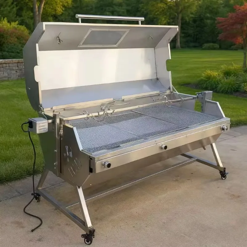 Commercial Restaurant Stainless Steel Barbecue Oven Family Gathering Picnic Camping Charcoal-Burning Gas Outdoor Folding Metal
Commercial Restaurant Stainless Steel Barbecue Oven Family Gathering Picnic Camping Charcoal-Burning Gas Outdoor Folding Metal