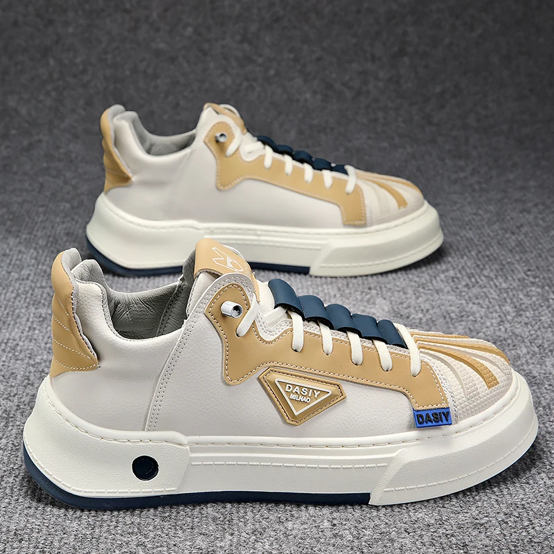 Sneakers Men Trend 2025 New Men's Shoes Leather Fashion Low-top Men's Casual Trendy Shoes Running Sports Zapatillas De Deporte
Sneakers Men Trend 2025 New Men's Shoes Leather Fashion Low-top Men's Casual Trendy Shoes Running Sports Zapatillas De Deporte