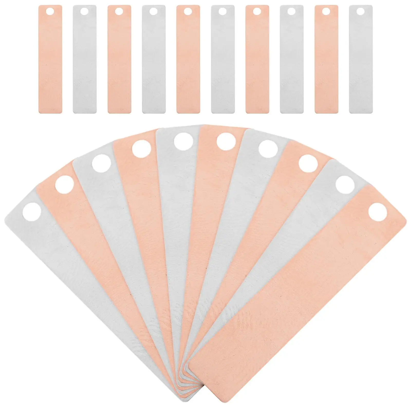 20 Pcs Copper Zinc Electrode Sheet Metal Anode Strips Kit for Science DIY Projects Educational Tools Pure Zinc Plates
20 Pcs Copper Zinc Electrode Sheet Metal Anode Strips Kit for Science DIY Projects Educational Tools Pure Zinc Plates