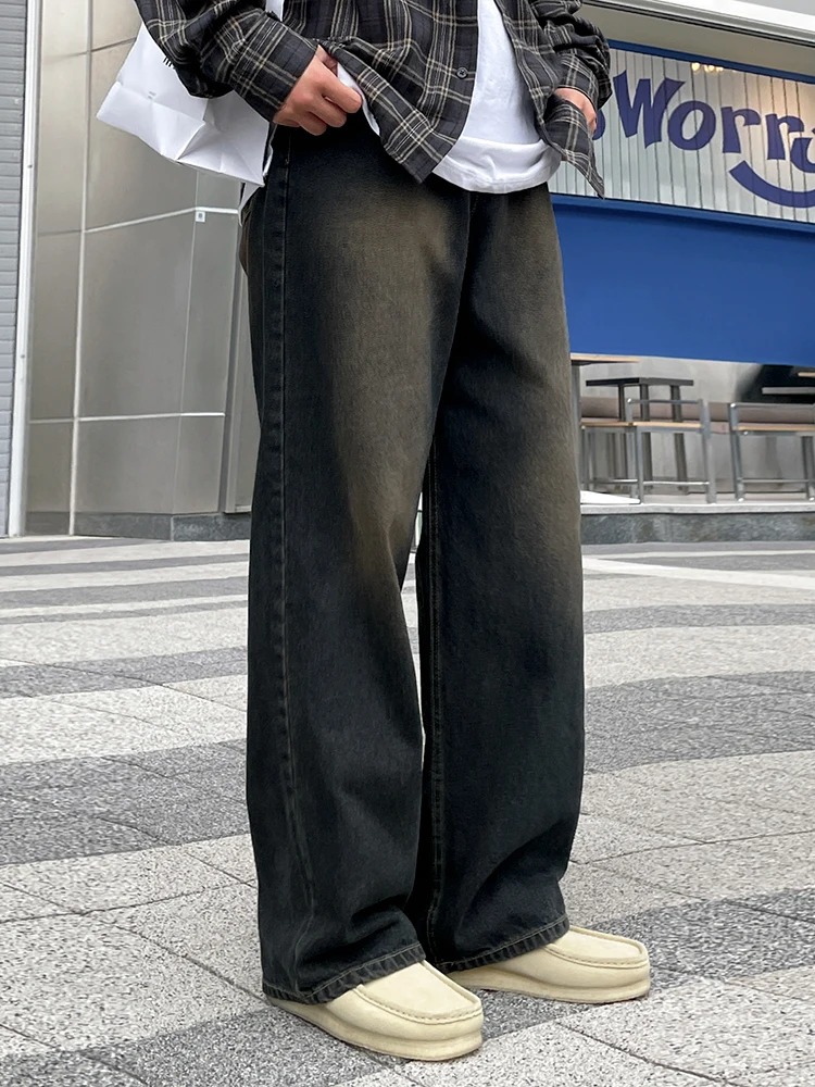 SYUHGFA 2024 Spring Male Jeans Vintage Men's Clothing Wide Leg Pants Korean High Street Men Denim Straight Trousers New
SYUHGFA 2024 Spring Male Jeans Vintage Men's Clothing Wide Leg Pants Korean High Street Men Denim Straight Trousers New