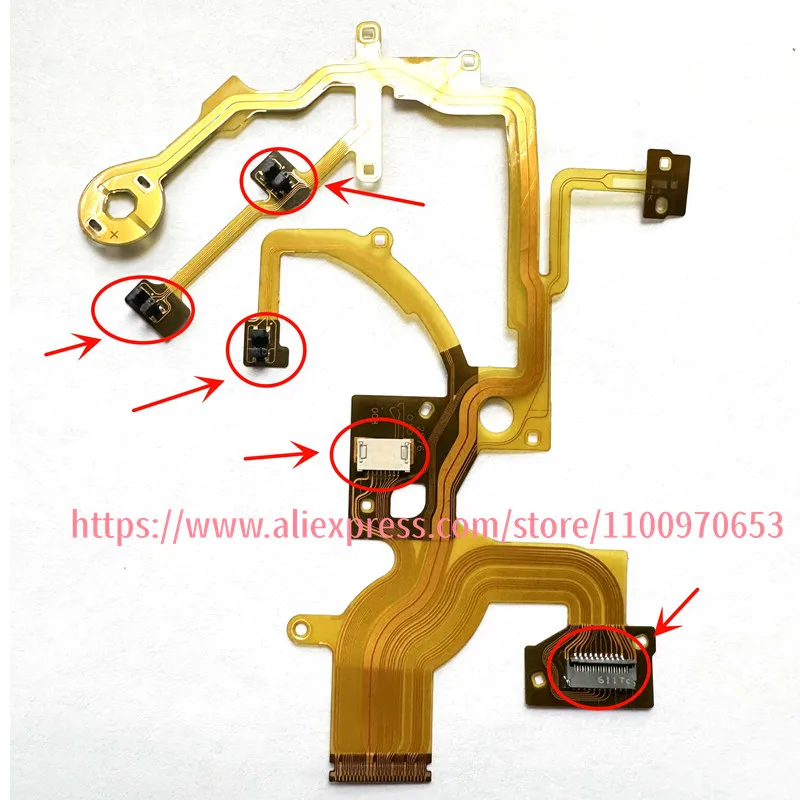 NEW Lens Main Flex Cable For Canon FOR POWERSHOT SX70 Digital Camera Repair Part (With Socket)
NEW Lens Main Flex Cable For Canon FOR POWERSHOT SX70 Digital Camera Repair Part (With Socket)