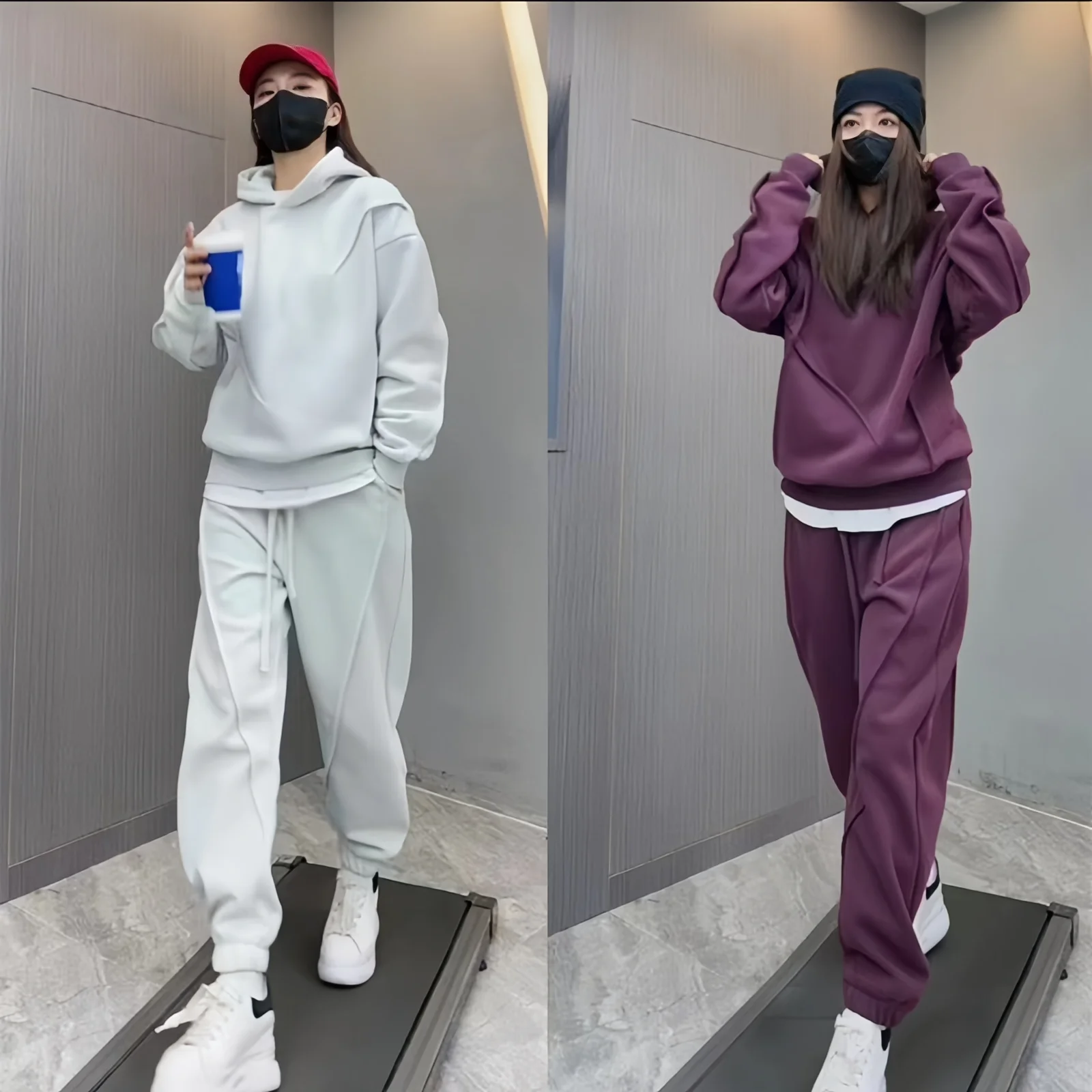 Men's Faionable Color Pleated Hoodie Sweatirt Casual Loose Fit Trousers Couple Set Spring Autumn Cotton Blend
Men's Faionable Color Pleated Hoodie Sweatirt Casual Loose Fit Trousers Couple Set Spring Autumn Cotton Blend