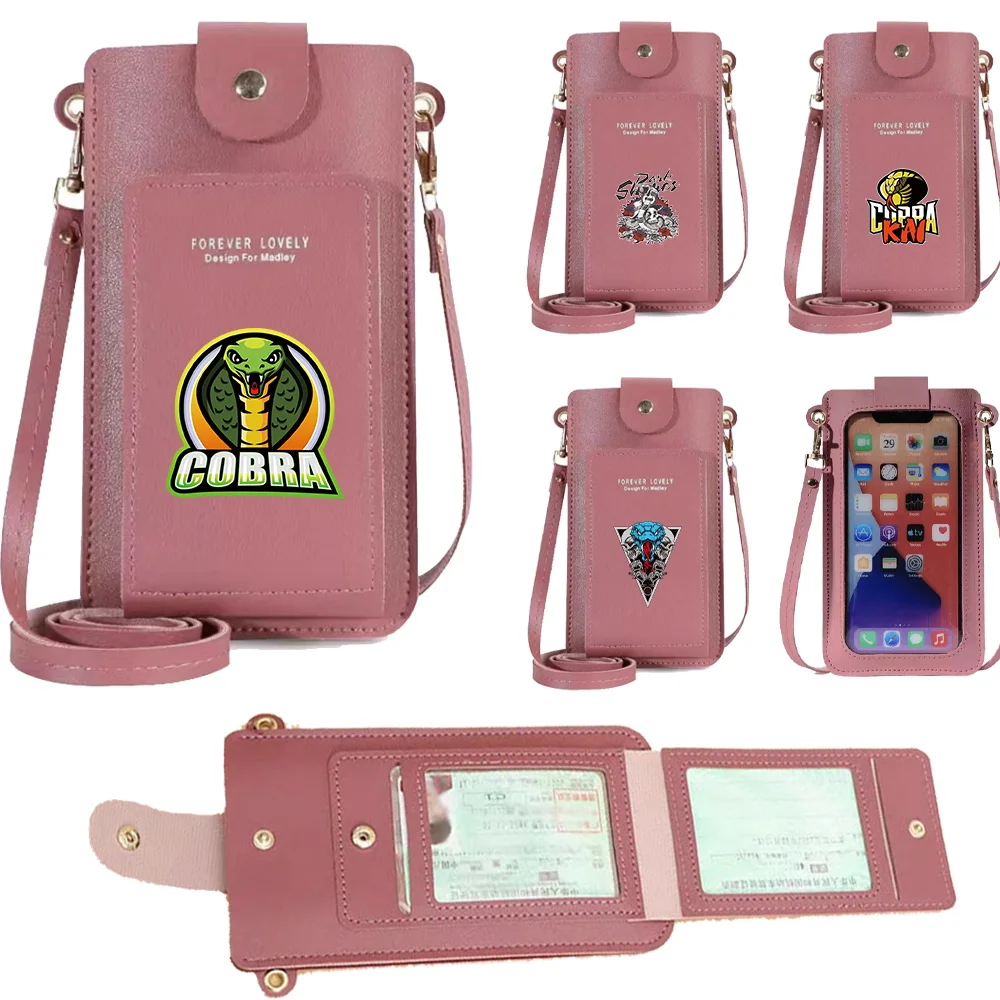 Mobile Phone Bag New Women Cell Phone Bag Strap Shoulder Bag Cobra Printing Series Small Crossbody Bags for Travel Purse
Mobile Phone Bag New Women Cell Phone Bag Strap Shoulder Bag Cobra Printing Series Small Crossbody Bags for Travel Purse