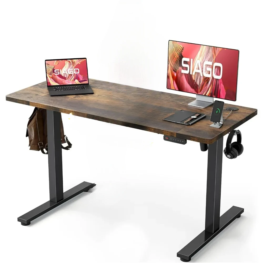 Electric Standing Desk - Sit Stand Up Desk with Cable Management - Adjustable Height Home Office Desk
Electric Standing Desk - Sit Stand Up Desk with Cable Management - Adjustable Height Home Office Desk