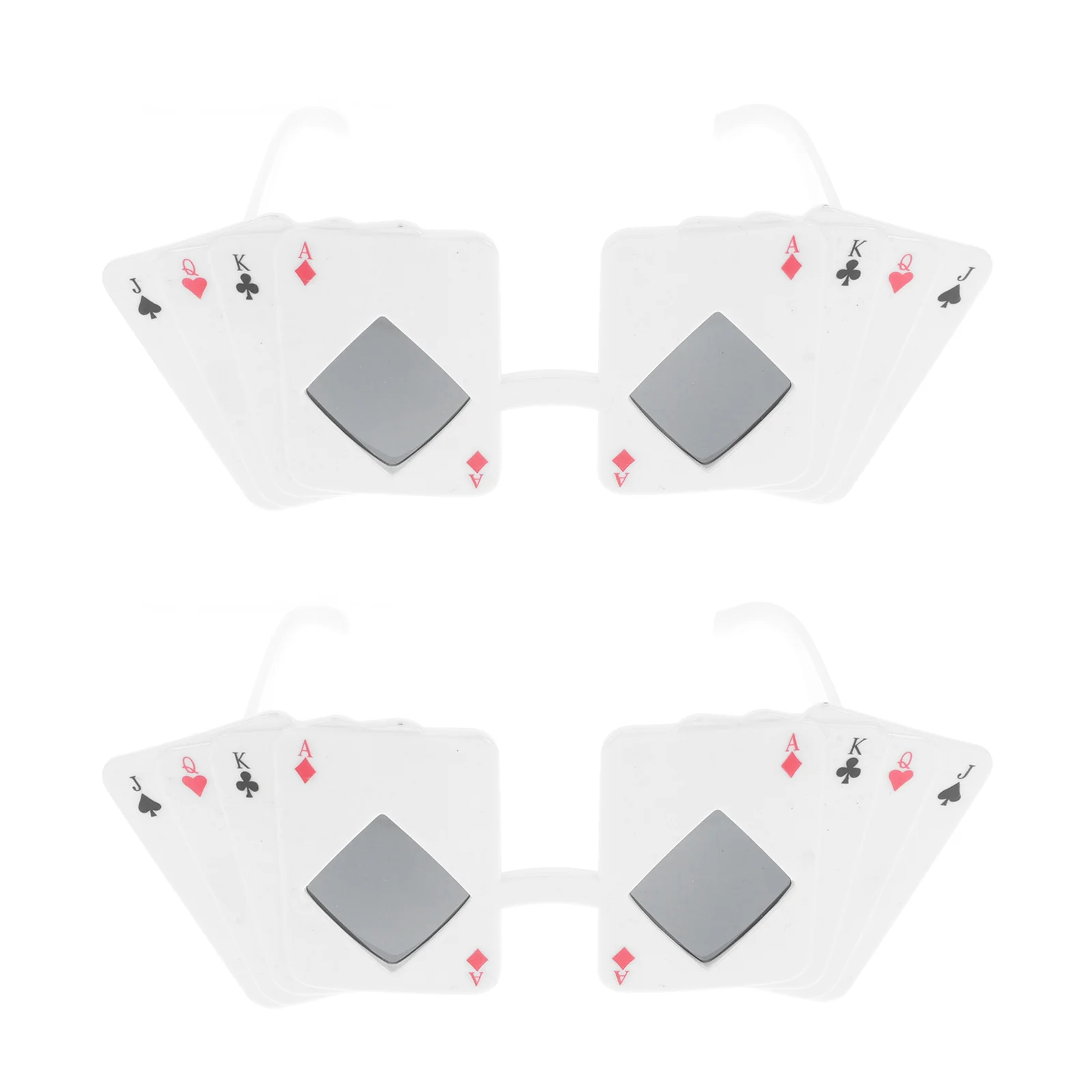 2Pcs Funny Glasses Playing Cards Costume Accessories Poker Sunglasses Plastic Eyewear Party Supplies Masquerade Novelty
2Pcs Funny Glasses Playing Cards Costume Accessories Poker Sunglasses Plastic Eyewear Party Supplies Masquerade Novelty