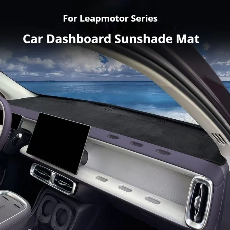 For Leapmotor C10 C16 C11 B10 B01 Lafa5 Car Dashboard Light Blocking Pad Central Control Desk Sun Protection Heat Insulation Mat
For Leapmotor C10 C16 C11 B10 B01 Lafa5 Car Dashboard Light Blocking Pad Central Control Desk Sun Protection Heat Insulation Mat