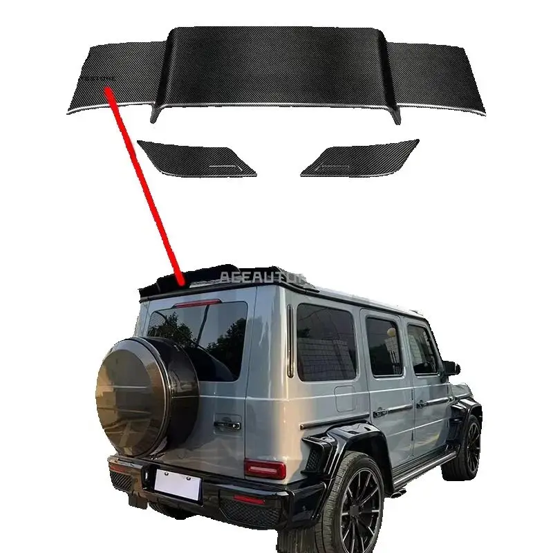 Карбоновый задний спойлер B Style W464 G63 G500 для Mercedes-Benz G-класса, автомобильные аксессуары, задние спойлеры.
Карбоновый задний спойлер B Style W464 G63 G500 для Mercedes-Benz G-класса, автомобильные аксессуары, задние спойлеры.