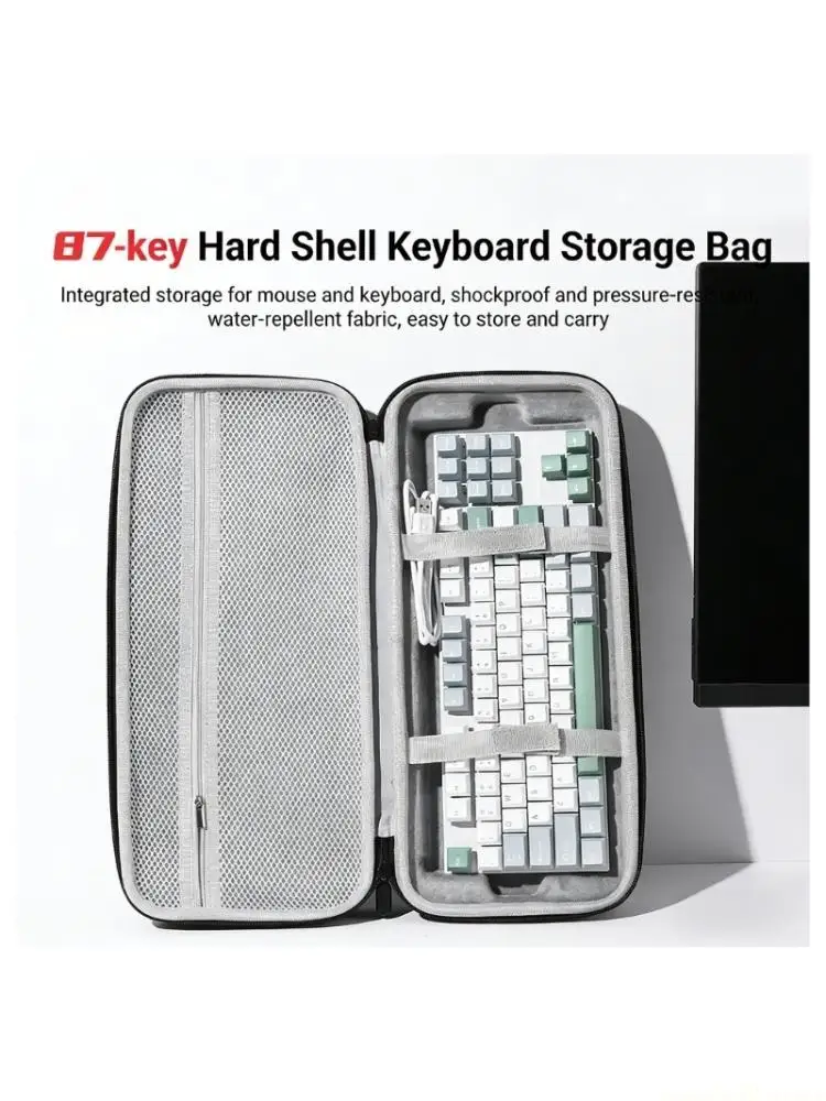 Travel Eva Keypad Carrying Case For Mechanical Keyboards With Hand Rope Black
Travel Eva Keypad Carrying Case For Mechanical Keyboards With Hand Rope Black