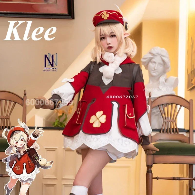 Genshin Impact Game Klee Cosplay Costume Women Sweet Lovely Nifty Uniform Dress New Halloween Party Role Play Full Set Outfit
Genshin Impact Game Klee Cosplay Costume Women Sweet Lovely Nifty Uniform Dress New Halloween Party Role Play Full Set Outfit